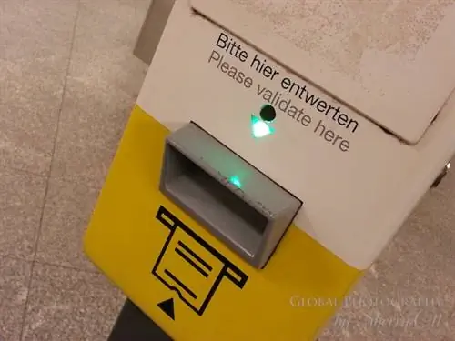 Билет на общественный транспорт Берлина