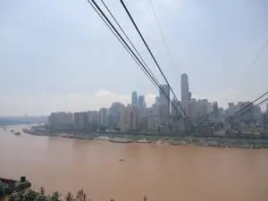 канатная дорога в чунцине китай