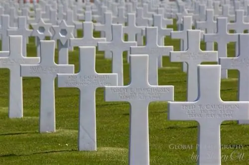 Нормандское американское кладбище