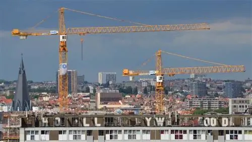 Знак Голливуда в Брюсселе