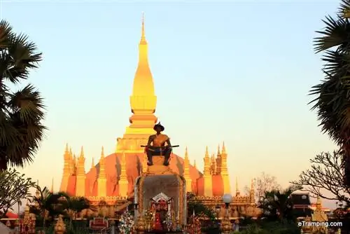 Ступа в Лаосе