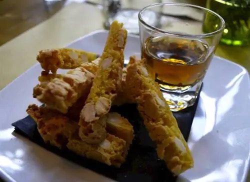 Печенье Кантуччи с вином