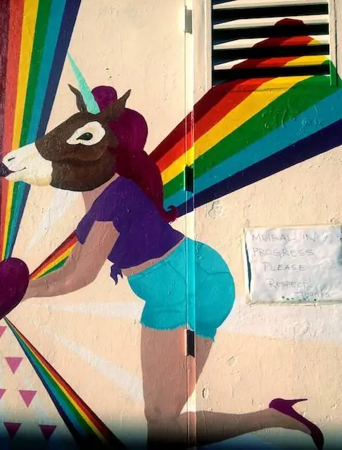 Незавершенная фреска миссии