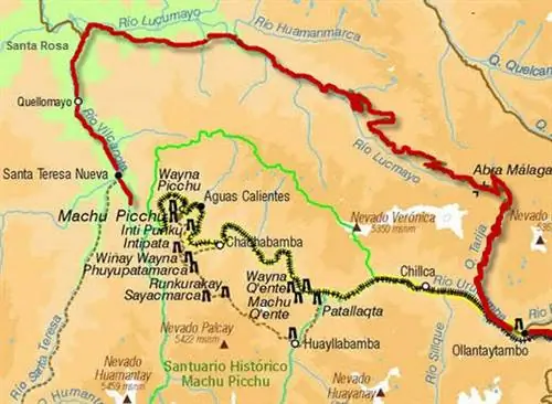 ollantaytambo_santa-rosa_santa-teresa_machu-picchu_route