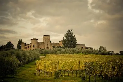 Встреча Тосканы с прошлым веком в Castello di Cabbiano