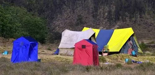 Лагерь долины Родо