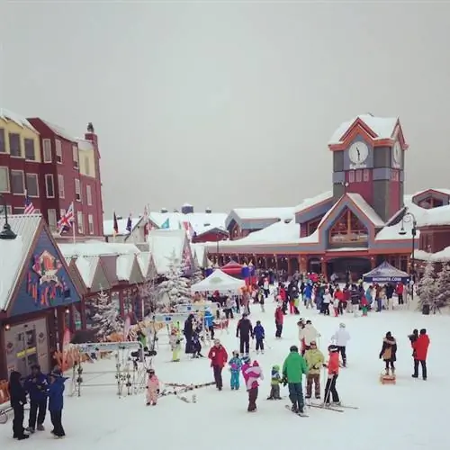 Зимние мгновения на горнолыжном курорте Биг-Уайт в Канаде