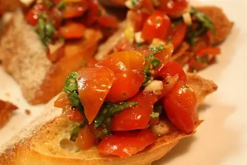 Аппетитная брускетта. Фото предоставлено Майклом Спенсером