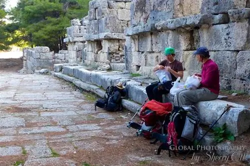 завтрак в Ликийской дороге Фазелиса