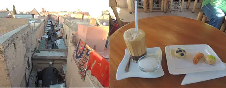 Kafe Fnaque Berbere 8 ресторанов для посещения в Марракеше, Марокко