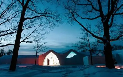 Ice Hotel, Hotel de Glace, Квебек, Канада