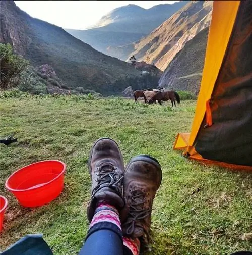 Горы Перу & Почти 15 000 футов на карьерной тропе