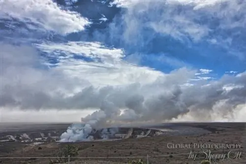 Вулкан Большого острова