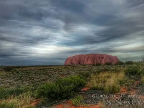 Закат Улуру