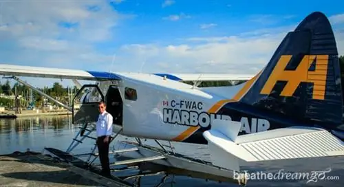 Harbour Air Гидросамолеты, гидросамолет, самолет, гавань, Ванкувер, вода, острова Персидского залива, остров Солт-Спринг, Бивер