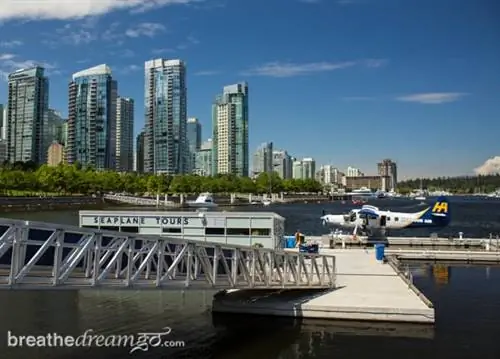 Harbour Air Гидросамолеты, гидросамолет, самолет, гавань, Ванкувер, вода, острова Персидского залива, остров Солт-Спринг