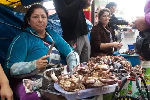 Рынок Пуэнте-Пьедра, Лима