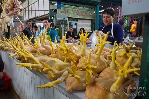 Продуктовый рынок в Пуэнте-Пьедра & Проект Перу