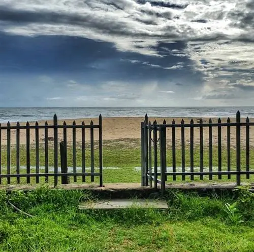 пляжные ворота