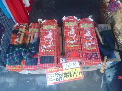 Шотландские волынки.