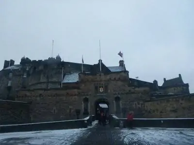 Эдинбургский замок, Шотландия.