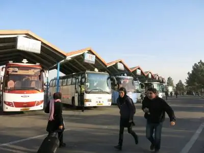 Автовокзал в Тебризе, Иран.