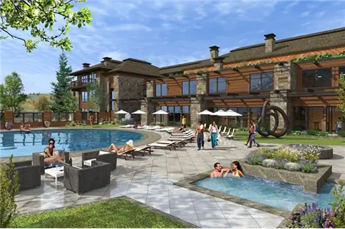 Недавно отремонтированный коттедж Sun Valley Lodge прибыл
