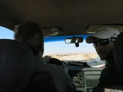 Автостоп в Халате Талх, Иран