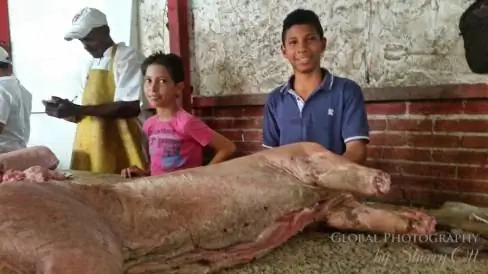 Стимулирующий Mercado Bazurto в Колумбии в Картахене