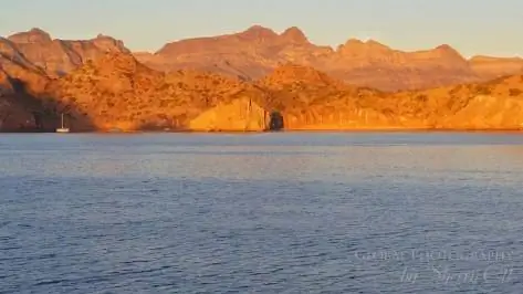 Пейзаж Море Кортеса.