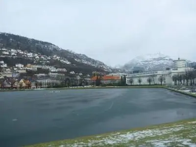 Лилль Лунгегардсватнет (Замерзший пруд)