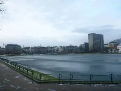Лилль Лунгегардсватнет (Замерзший пруд)