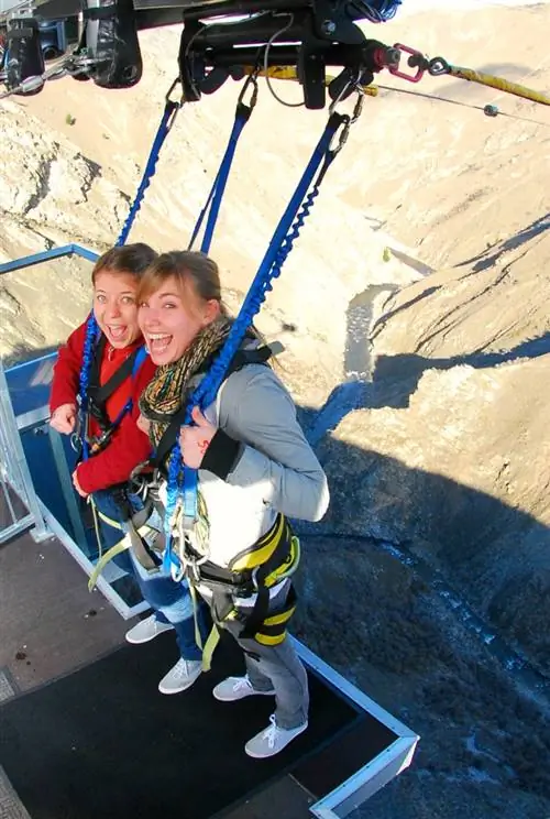 приключенческое путешествие банджи-джампинг Новая Зеландия