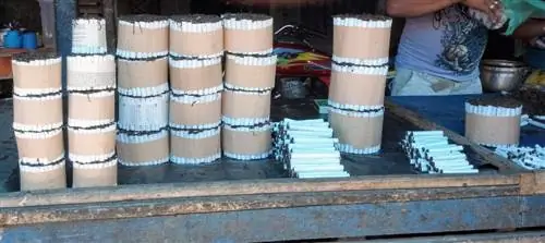 На улице «мапачо» в Mercado de Belén ayahuasca