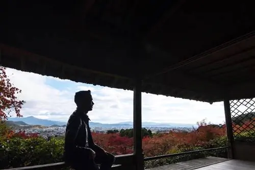 Осака Япония осенью