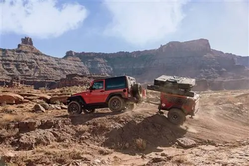 Первый в истории трейлер Addax под брендом Jeep представлен на выставке SEMA, и он стал победителем