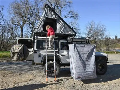 Overland Pros Baja Wedge RTT и Wraptor 270-градусный тент