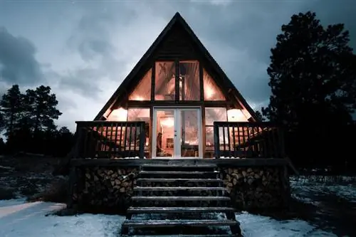 Пункт назначения: A-frame Cabin, Флагстафф, Аризона