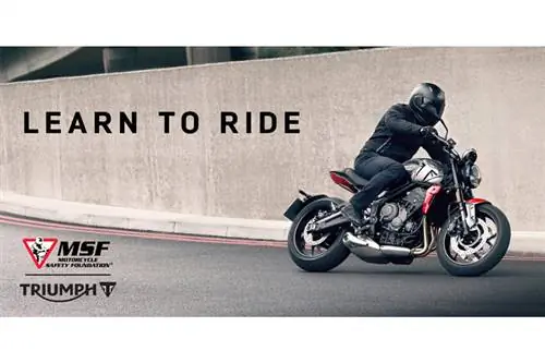 Triumph сотрудничает с Фондом безопасности мотоциклов, чтобы предложить бесплатный базовый электронный курс для новых и бывших мотоциклистов