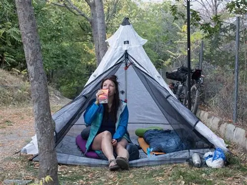 Hyperlite Ultamid 2 – Сверхлегкая пирамидальная палатка