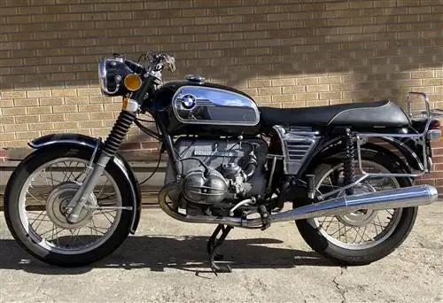 Сухопутная классификация:: Винтажный тостер BMW R75/5 1973 года выпуска