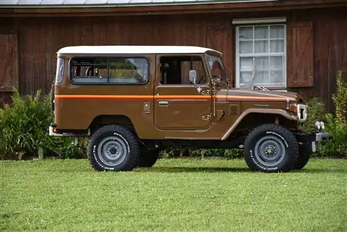 Ла Адуана: Полностью восстановленный Land Cruiser FJ43 1979 года