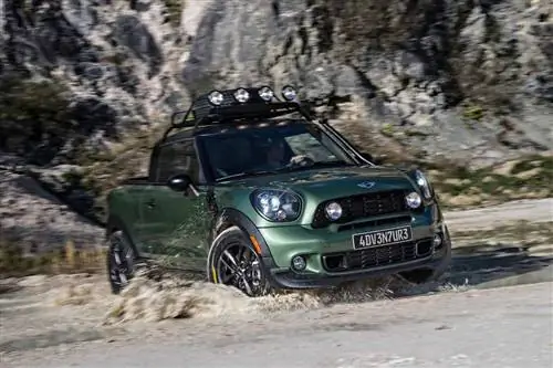Концепция приключений: Mini Cooper Adventure