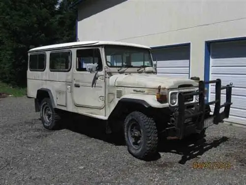 Ла Адуана: Toyota Land Cruiser HJ45 1979 года выпуска