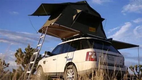 Ткани для палаток на крыше и уход за ними