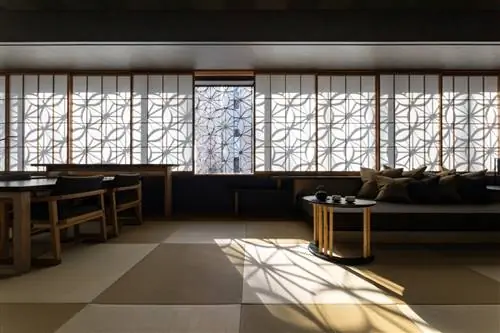 Комната для гостей в отеле Hoshinoya Tokyo.