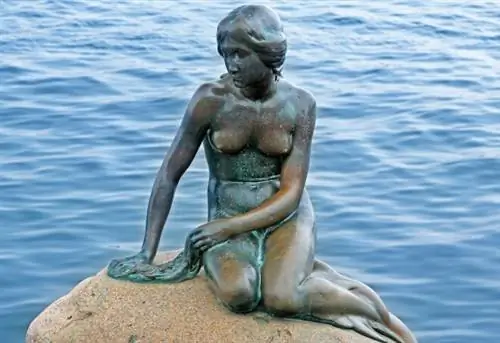 Европа, Северная Европа, Дания, Копенгаген, Статуя Русалочки Статуя.