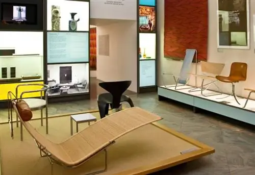 Внутри Датского музея искусства и дизайна в Копенгагене, Дания, Европа