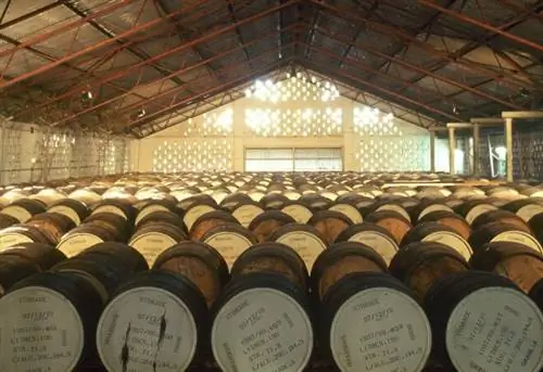 Барбадос, склад винокурни Mount Gay