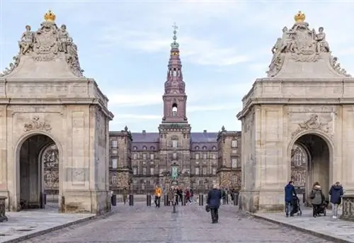 Кристиансборг, Копенгаген, Дания, Скандинавия.